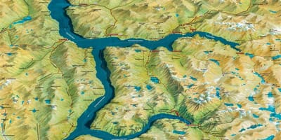 מפת נורבגיה geiranger